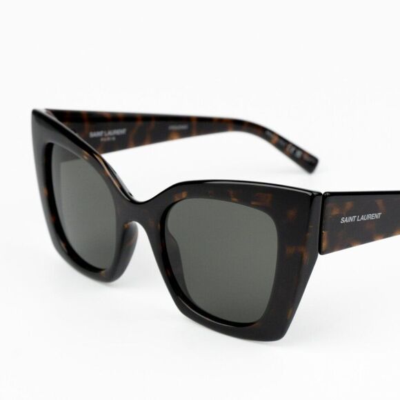 NEW Saint Laurent SL552 008 Havana Grey Cat Eye Women Sunglasses main image 7